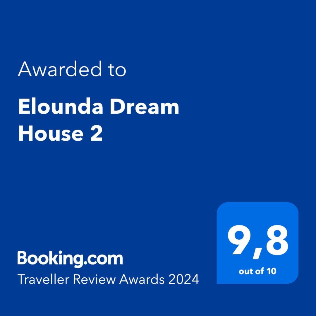 Elounda Dream House 2 Apartment Exterior photo